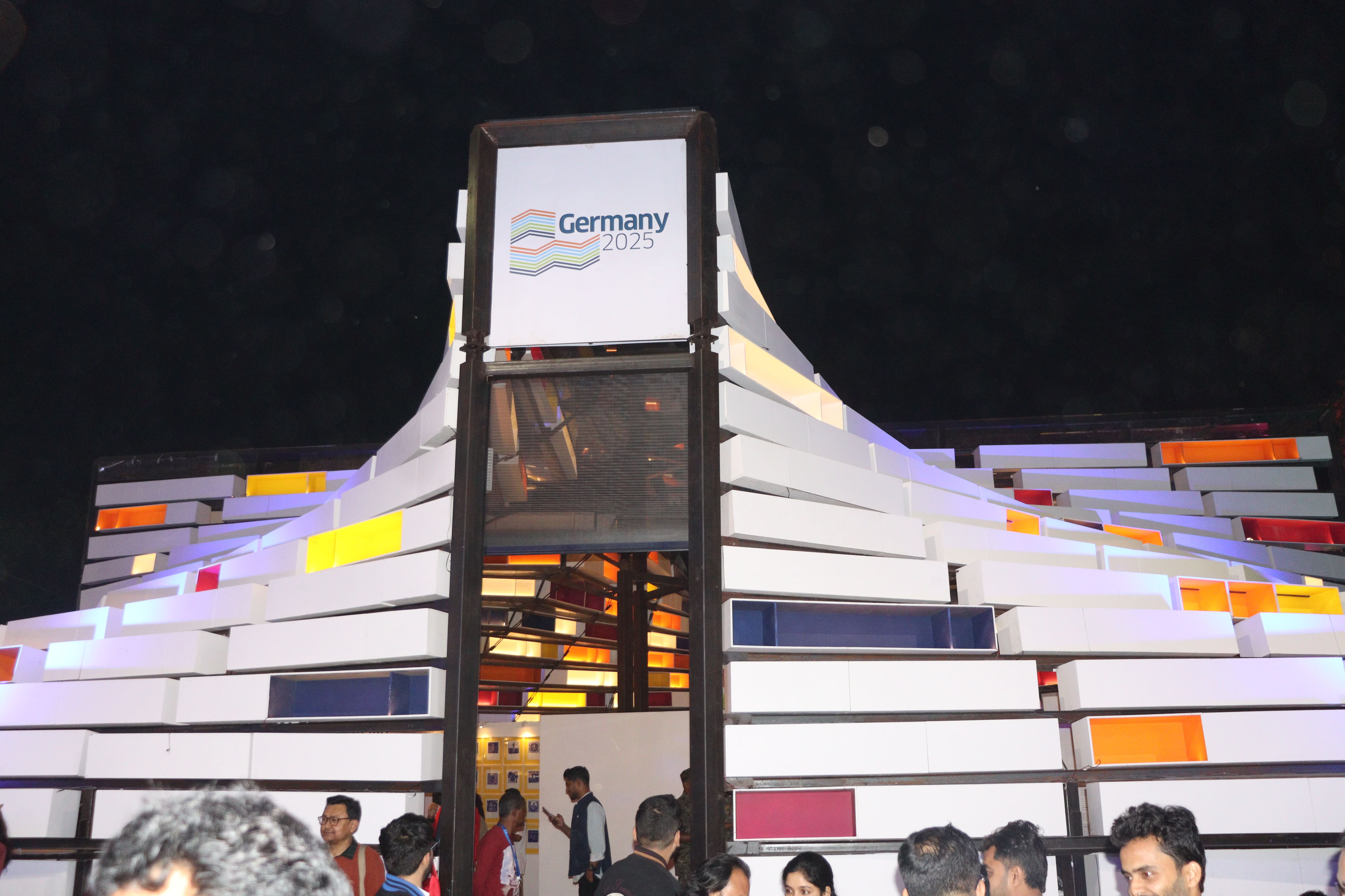 A Glance Into The Prismatic German Pavilion 