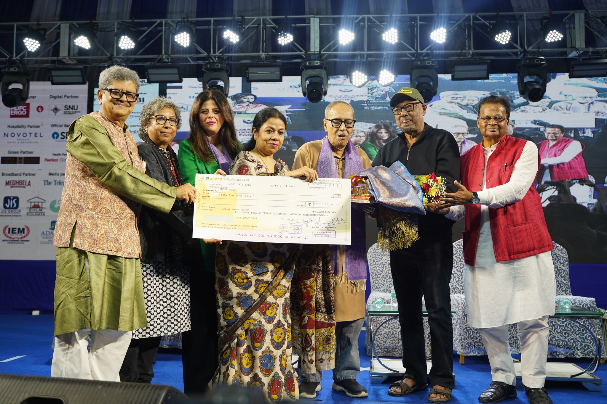 Beyond Words and Standing on Ceremony, Anjan Dutt honoured