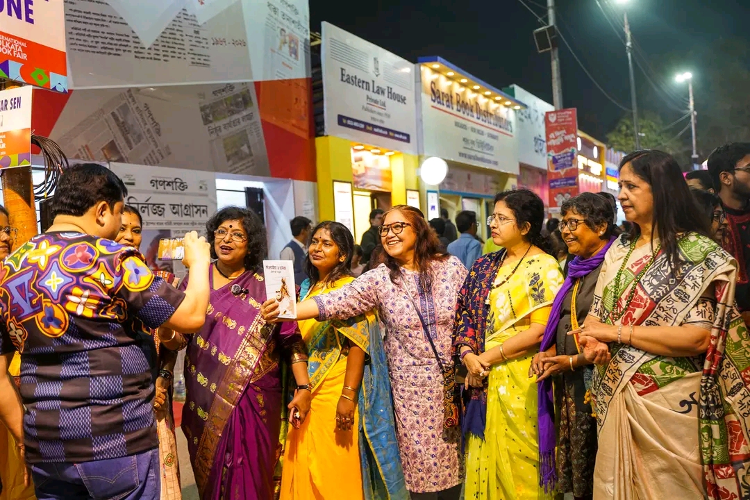 A Day When Knowledge Wore Yellow: Saraswati Puja at the International Kolkata Book Fair